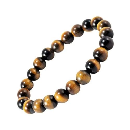 Image of Stone Bracelet for Men & Women | Natural Crystal for Wealth | Protection | Confidence & Success | Adjustable Healing Bracelet for Meditation | Reiki & Spiritual Energy