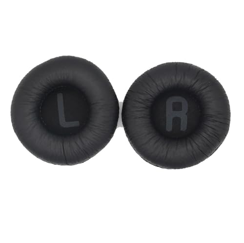 INF Replacement Ear Pads for JBL Tune 500BT/T450/T500/T450BT, 1 Pair Black Faux Leather & Memory Foam Ear Cushions