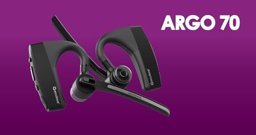 Accutone Argo 70 Auricular Bluetooth Mono Over-ear Negro miniatura 3