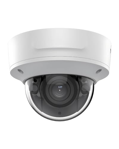 318netech 4MP AcuSense Motorized Varifocal Dome PoE IP Camera Outdoor
