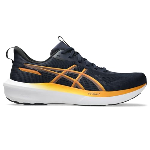 ASICS Men's GT-1000 14 Running Shoes, 14, Midnight/Sandstorm
