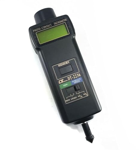 DT-2236 Electronic Digital Micrometers for Stroboscope Conveyor Belt Speed Testing Vehicle Engine Testing Fan Speed Testing in HVAC Systems