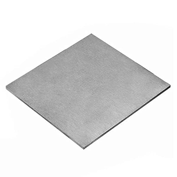 FaIruo Tc4Niumplaat Plaatlegemetalen Plaat Geschikt Voor Metaalbewerking 100X200 Mm Dikte 0,5-7 Mm, 100X200X1Mm/100X200X5Mm