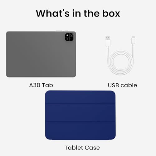 Image of COLORROOM Android16 Tablet,10inch Tablet with Case, Octa Core CPU,Black | 24GB+64GB+512GB Expansion, 6000mAh Battery+18W Fast Charging, Dual WiFi, Dual Cameras,Support Widevine L1 Google Kids Space