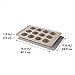 OXO Good Grips Non-Stick Pro 12 Cup Muffin Pan