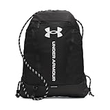 [アンダーアーマー] UA Hustle Sackpack 6000519(001) ブラック ブラック ホワイトONESIZE