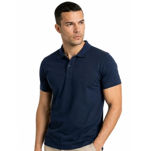 Camisa Polo Masculina Piquet Polo Wear Marinho