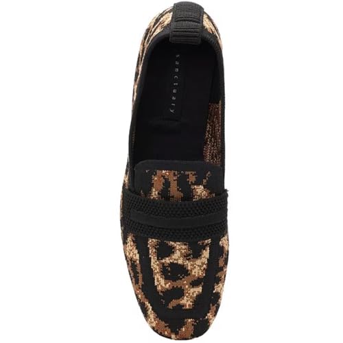 Image of Sanctuary Women's Blast Knit Loafer Flats-Comfortable, Stylish Shoes with Flexible Sole and Breathable Fabric