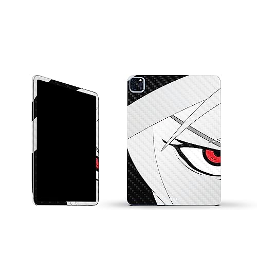 Image of MightySkins Carbon Fiber Skin Compatible with Apple iPad Pro 11 inch M2 4th Gen (2022) Full Wrap Kit - Anime Eye | Protective, Durable Textured Carbon Fiber Finish | Easy to Apply | Made in The USA
