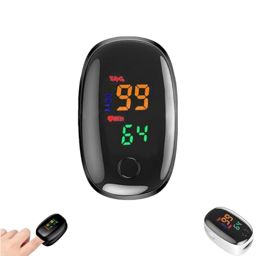 Non Invasive for Oxygen Meter, Glucose monitor no pricking glucose meters, 2025 Upgraded Blood Sugar Monitors, Rechargeable for Home & Outdoor Use (1PCS)
