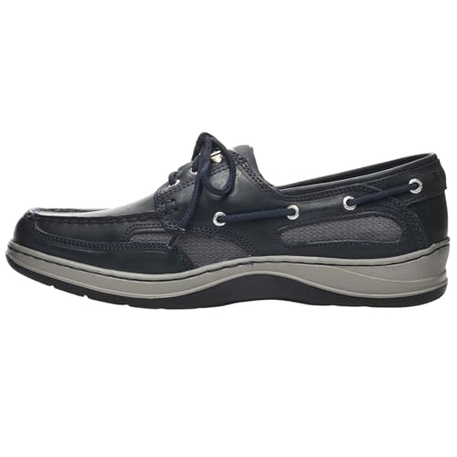 Image of Sebago Clovehitch II FGL Waxed Lace Up Moccasins - 100% Leather, Low-Cut Design with Water-Resistant Finish & Breathable Mesh Lining