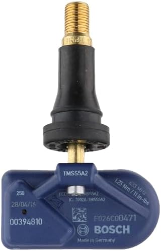 Bosch QF0471 Rubber Valve Universal Tire Pressure Monitoring System Sensor (TPMS) / 315MHz/433MHz - (Must be Programmed Prior to Install)