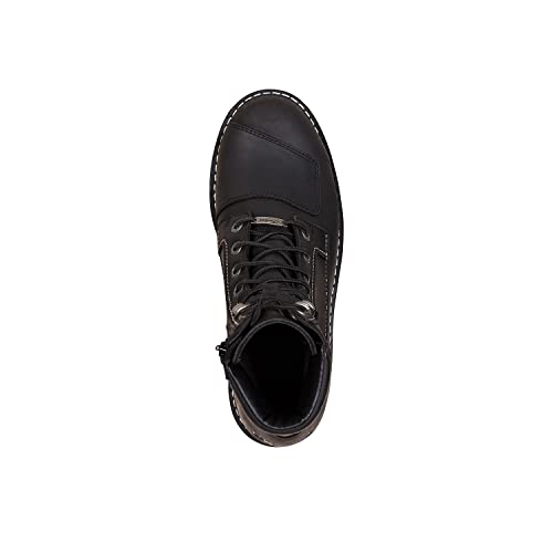 Indian Motorcycle Bota feminina com cadarço, preta, Preto, 35