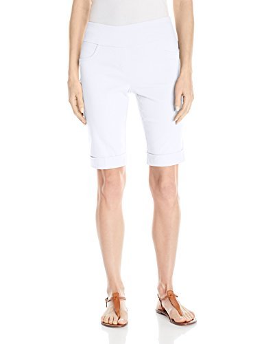 Ruby Rd. Women's Petite Size Pull On Solid Solar Millennium Tech Shorts