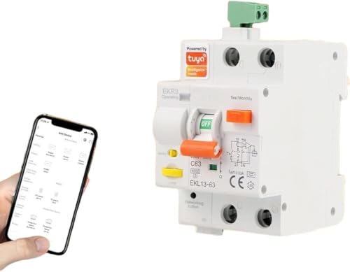 Interruptor Diferencial Con Wifi Superinmunizado Auto Rearmable Wifi Clase A Con Reconexión Automática Clase A 40a 30ma 6ka Disyuntor Rearmable Carril Din Interruptor Diferencial Con Wifi Superinmunizado Auto Rearmable Wifi Clase A Con Reconexión Automática Clase A 40a 30ma 6ka Disyuntor Rearmable Carril Din