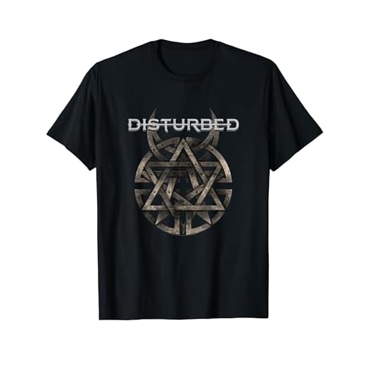 Disturbed RIVETED Rock Music Band Camiseta