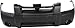 Evan Fischer Front Bumper Cover Compatible with 2001-2004 Nissan Frontier Primed - NI1000185