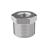 M5 M6 M8 M10 M12 M14 M16 M18 M20 Metrisches Innen-zu-Außengewinde 304 Edelstahl Buchse Rohr Fitting Adapter Kupplung(M8x1.25-M20x1.5)
