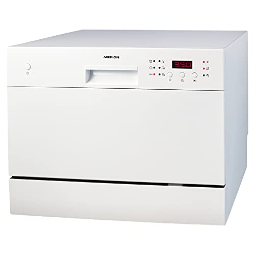 MEDION Tafelvaatwasser (6 dekeninhoud, 6 reinigingsprogramma's, ECO-programma, LED-display, 51 dB, MD37210) - Image 5