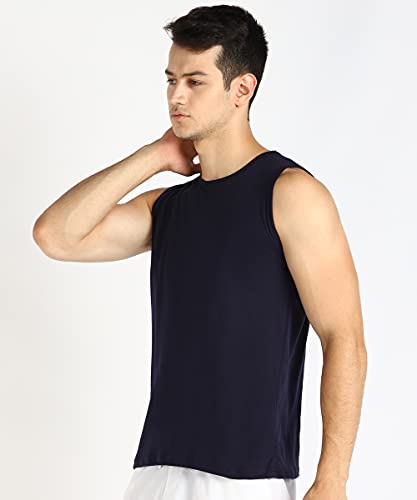 Image of Rock Paper Scissors Men Vest Cotton Workout Wear Gym Vest