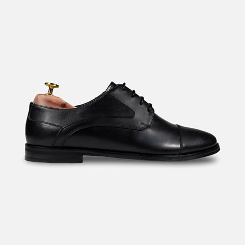 Regal Derby Shoes for Men – Premium Leather Dress Shoes, Comfortable Formal Footwear for Business & Events4