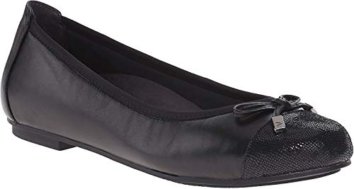 Vionic MINNA0018.5M Minna Black Nappa Leather 8.5 M