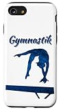 German Gymnastics Gymnast Royal Blue Germany Beam