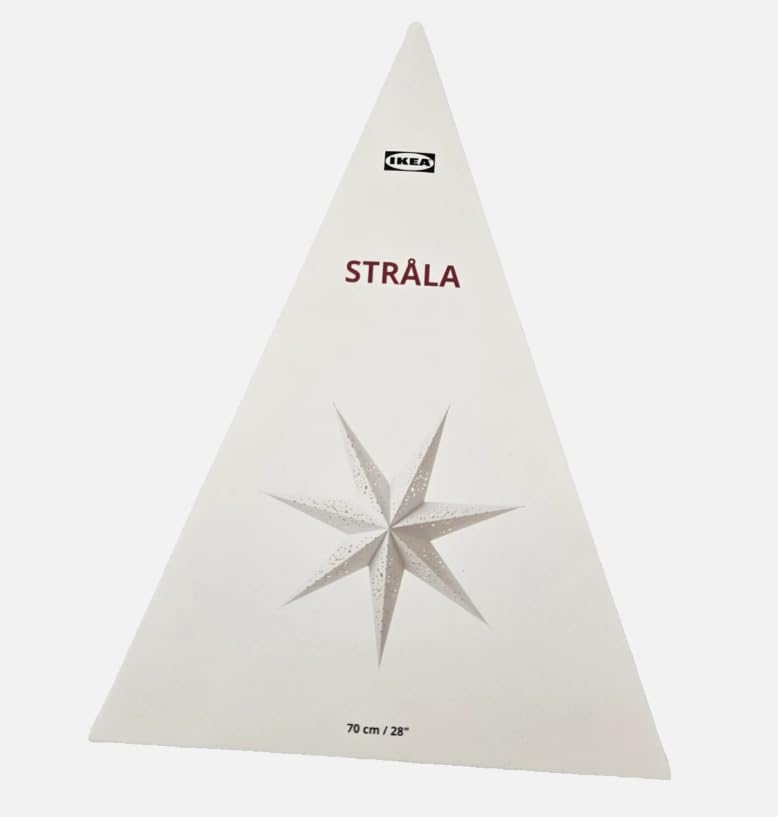 IKEA STRALA Leuchtenschirm Spitze; in weiß; (70cm) Beleuchtung