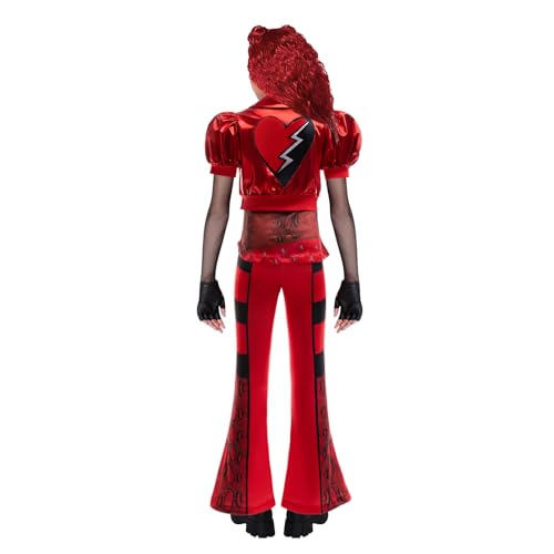 Disfraz rojo para niña Rise Princesa 3-4 años miniatura 3