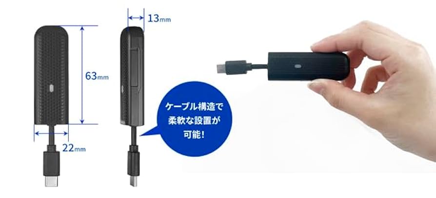 I・O DATA USB 2.0／USB Type-C LTE モデム I-O DATA アイ・オー・データ機器 USB Type-C ＆ USB A両対応LTE