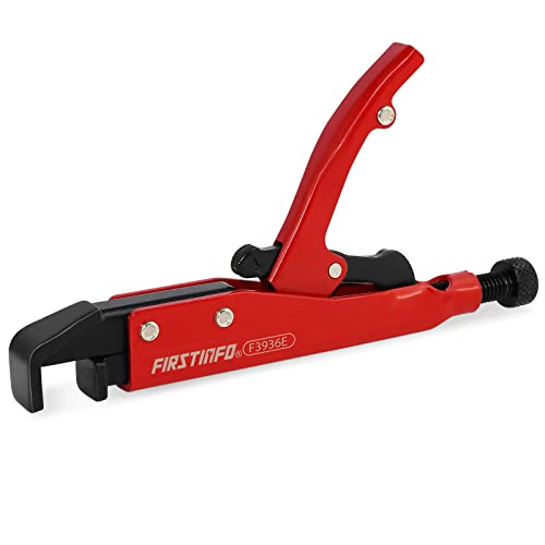 FIRSTINFO F3936E | Pince de Soudure Axiale Type L | Serrage pour Joints à Recouvrement et en Bout | Mécanisme Auto-bloquant