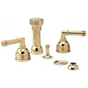 Phylrich K4109 11B - Swing Four Hole Bidet set W Vertical Spray