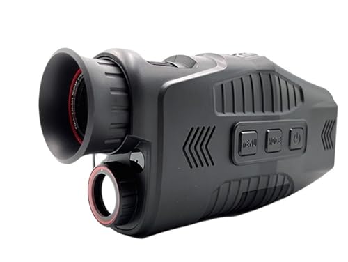 LBNVBC Monocular de visión Nocturna de 1080P for, telescopio de con Zoom Digital infrarrojo 5X, Pantalla de 1,5 ', Tarjeta IF 32/64, Oscuridad Total, 300m