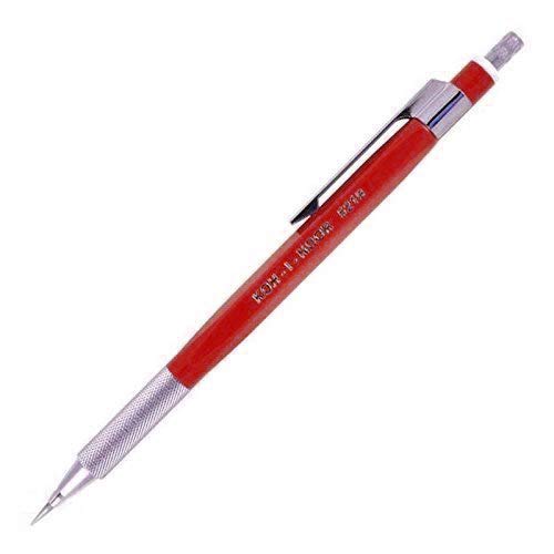 Koh-I-Noor RED 2.0 mm Mechanical Pencil with Sharpener and Clip (5219) by Koh-I-Noor
