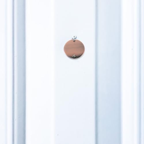 DECOMELODY ドアスコープカバー 属製 耐久性 防犯プライバシーカバー 玄関のぞき穴隠し 簡単取付 盗撮防止 用ドア覗き窓保護器