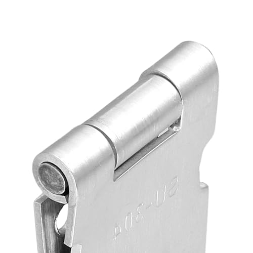 Image of 15pcs 3 Inch Stainless Steel Packlock Clasp Hasp Lock Latch, Pad Lock Latches with 120 Screws, Door Padlock for Boxes, Door