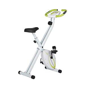 Ultrasport F-Bike, fietstrainer, hometrainer, inklapbare hometrainer, lcd-display, opt. handsensoren; verstelbare weerstanden, eenvoudige montage, ideaal voor sporters en senioren