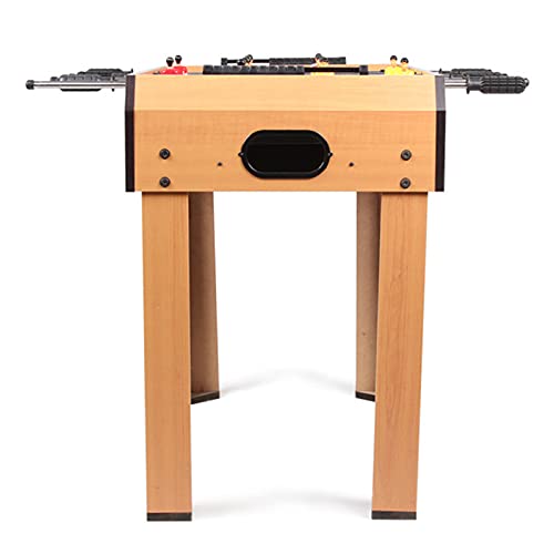 KHYTEBV Tischfußballtisch, Mini-Fußballtisch mit Holz für Erwachsene und Kinder, Billard, Fußball, Wettkampfsport, 94 cm, Heimspielzimmer, Spielzeug für Spielzimmer, – Bild 5