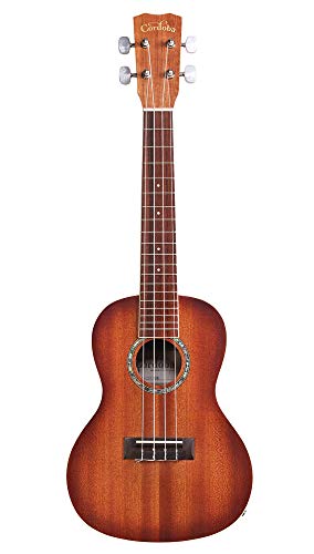 Image of Cordoba 15CM E Concert Electric Ukelele Edgeburst