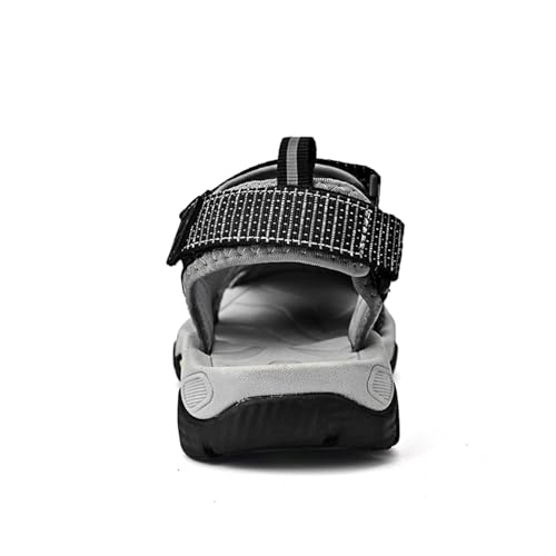 Men's Outdoor Sport Sandals Lightweight Hiking Sandals Closed Toe Athletic Trail Walking Casual Sandals Water Shoes2