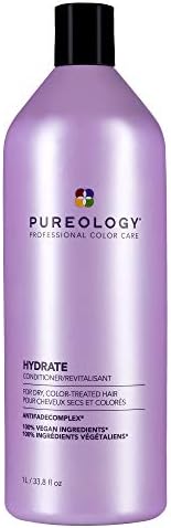Pureology Hydrate Moisturizing Conditioner | For Medium to Thick Dry, Color Treated Hair | Sulfate-Free | Vegan