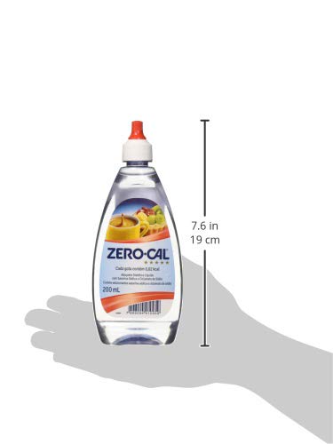 Zero Cal Sweetener Drops 6.6Oz - Zero Cal Adoçante Dietético Liquido 200Ml (Pack Of 2) #TOP2