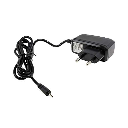Input: 100-240V / 50/60Hz Caricabatterie compatibile con Nokia E51, 500mA, sostituito: AC-3E, AC-5E, AC-8E, 2mm PIN