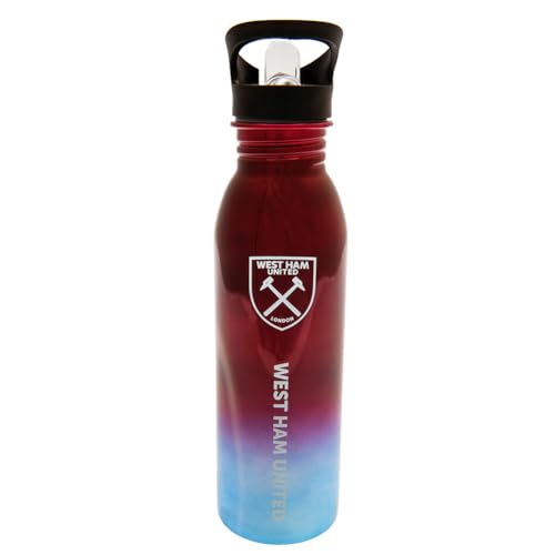 Image of Tottenham Hotspur West Ham United FC UV Metallic Drinks Bottle