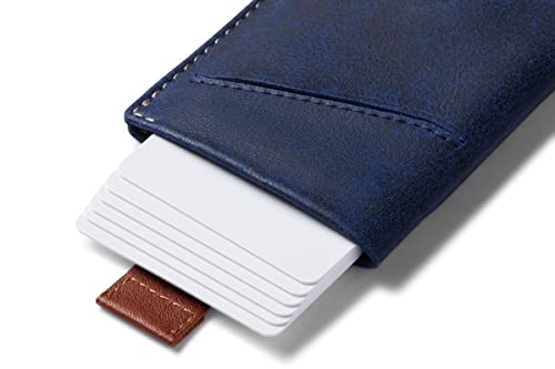 Bellroy Card Sleeve, Slim Leather Wallet (Max. 8 Cards And Bills) - Ocean #TOP2