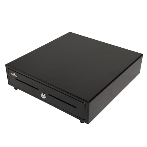 Image of Bestow Cash Drawer for Shop Counter - Point of Sale (POS) Billing System Cash Box with Electronic & Manual Lock | Stainless Steel | 13 Compartments (CD-410) for Malls, Shops & Restaurants