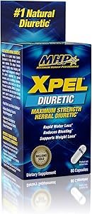Maximum Human Performance Xpel Maximum Strength Diuretic Water Pills,80 Capsules-image-4