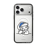 CASETiFY コンパクト iPhone 17 Pro Max ケース [MagSafe対応/薄型 軽量/耐衝撃] - mini JOHN (Lover) - クリア ブラック