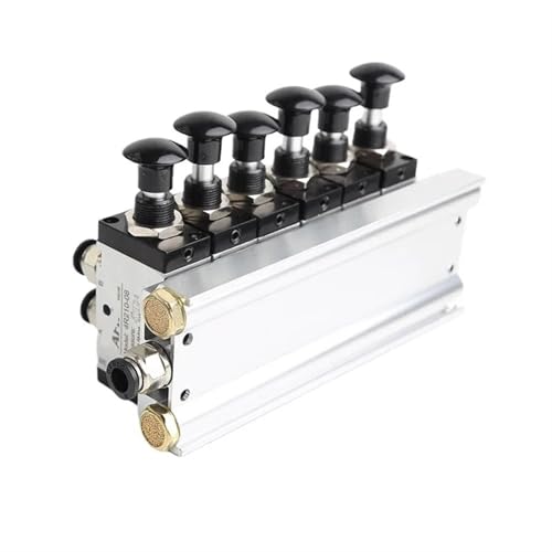 Válvula manual 4R210-08 de 5 posiciones para control neumático industrial 5
