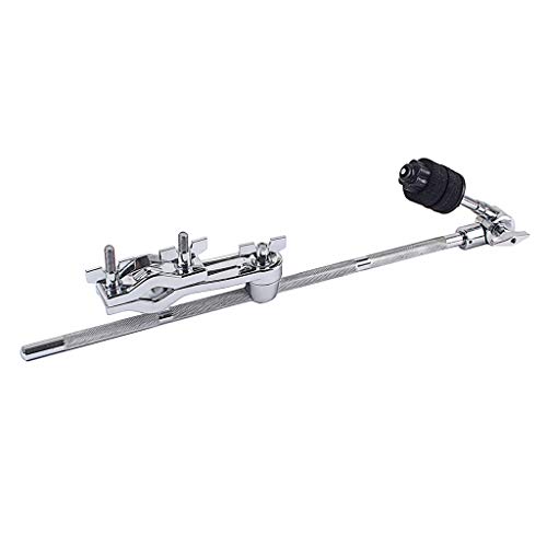 Drum Clamp Silver Metal Extension Clip Drum Clamp Holder Percussion Parts Stand For Percussion Musical Instrument Drum